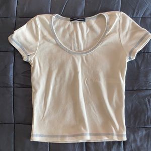 Brandy Melville Blue Stitch T-Shirt